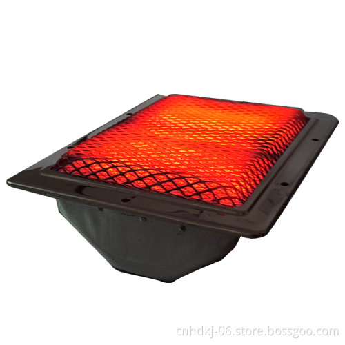 Smokeless Infrared catalyst natural gas burner HD220 for bbq grill prototype